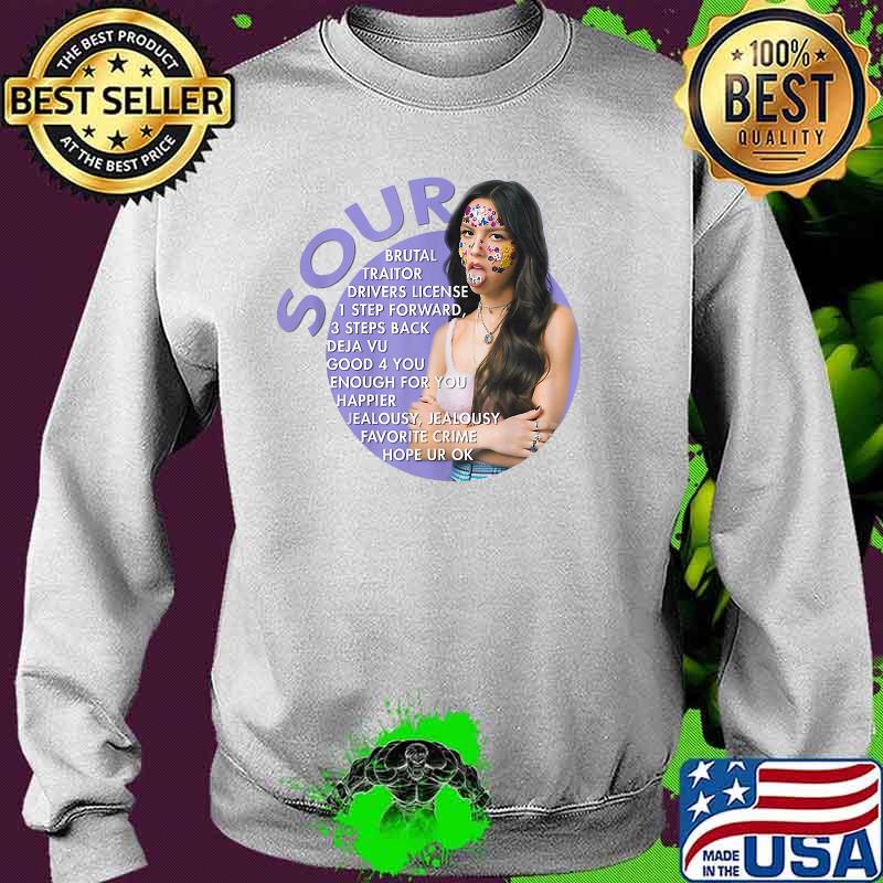 Sour Brutal Traitor Drivers License Shirt Sweater Sour Brutal Traitor Drivers License Shirt Sweater