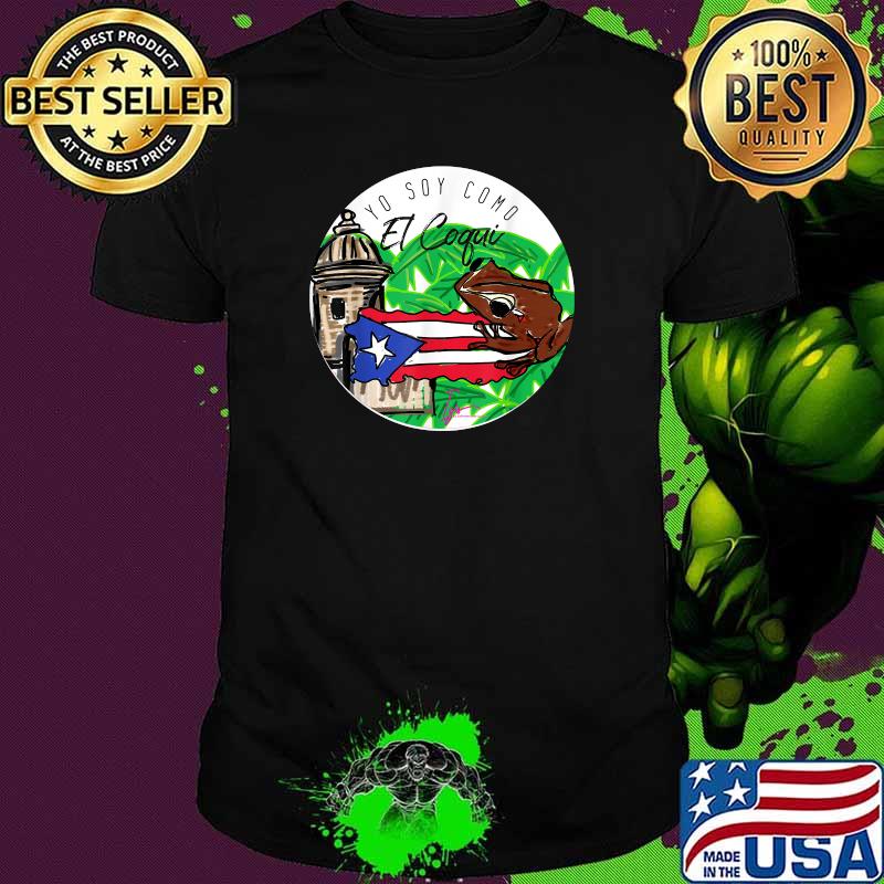 soy como el Coqui Boricua Puerto Rico Izis la Enfermera Frog T-Shirt