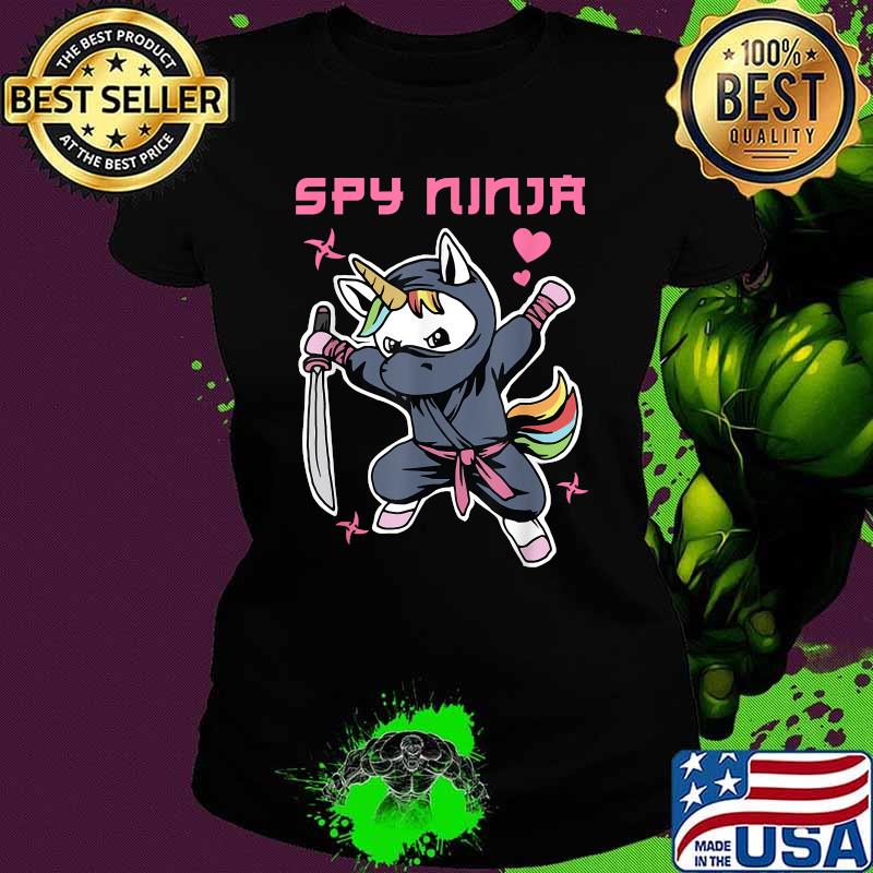 Spy Ninjas Gamer Unicorn T-Shirt Ladies tee Spy Ninjas Gamer Unicorn T-Shirt Ladies tee