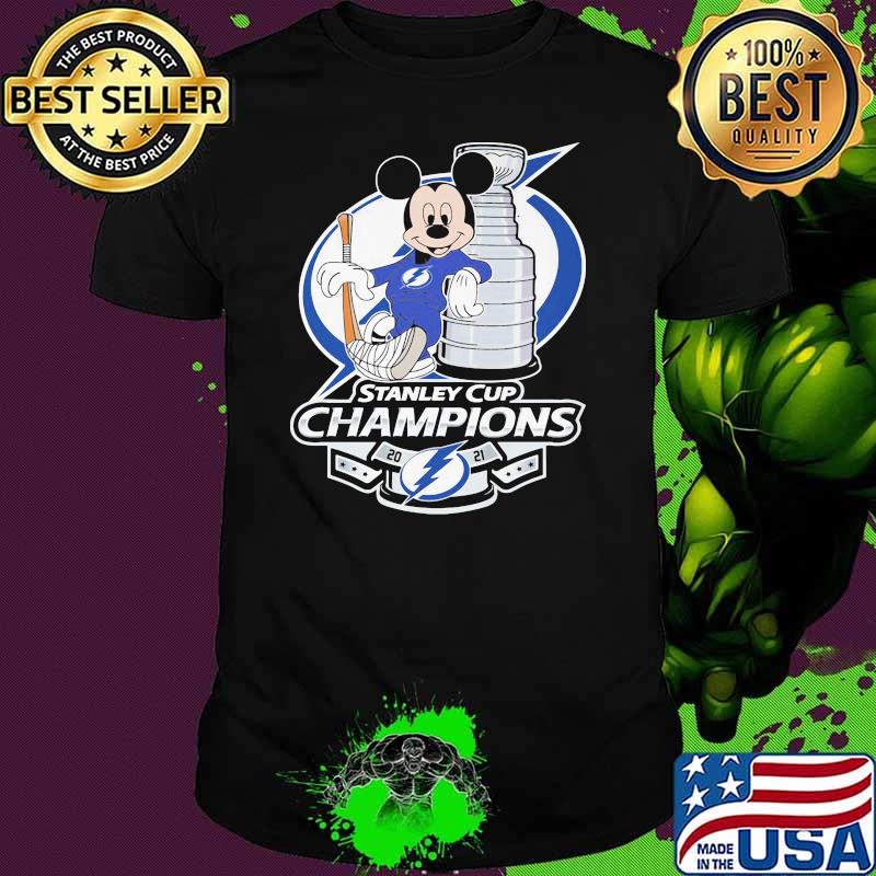 Stanley cup champions tampa bay lightning mickey shirt