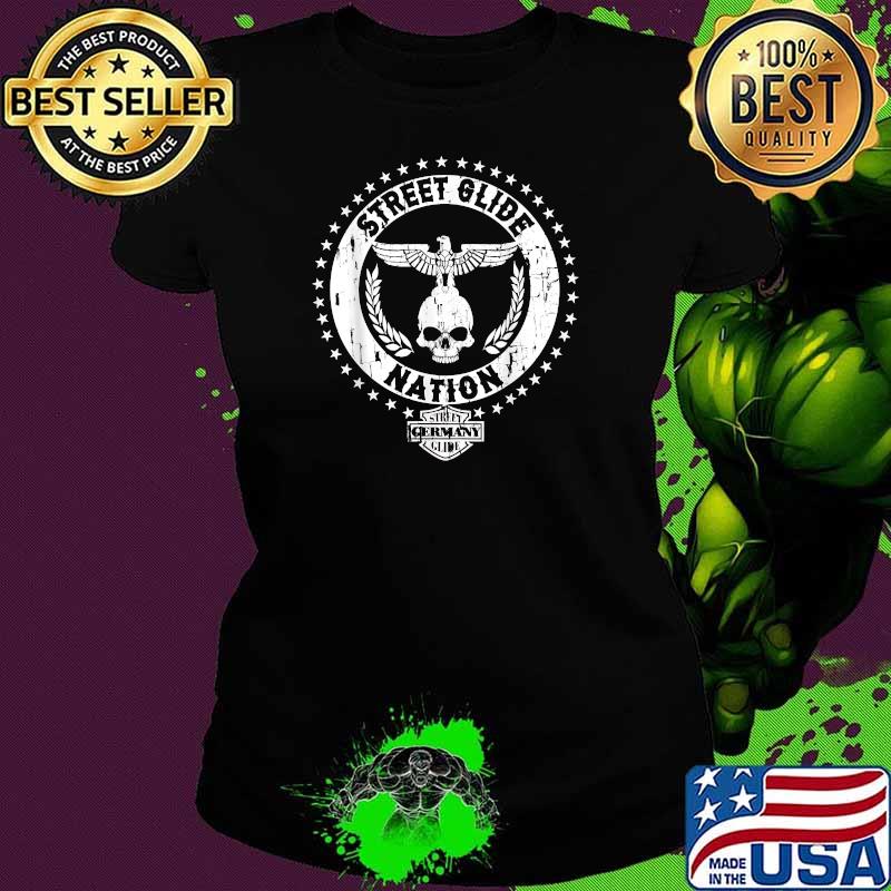 Street Glide Nation Cooles Biker T-Shirt Ladies tee Street Glide Nation Cooles Biker T-Shirt Ladies tee