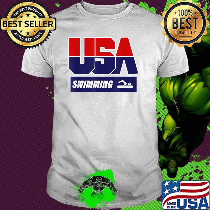 Swimming 2021 USA T-Shirt