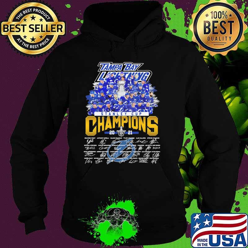 Tampa Bay Lightning The Champion Stanley Cup Shirt Hoodie Tampa Bay Lightning The Champion Stanley Cup Shirt Hoodie