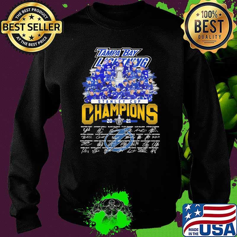 Tampa Bay Lightning The Champion Stanley Cup Shirt Sweater Tampa Bay Lightning The Champion Stanley Cup Shirt Sweater