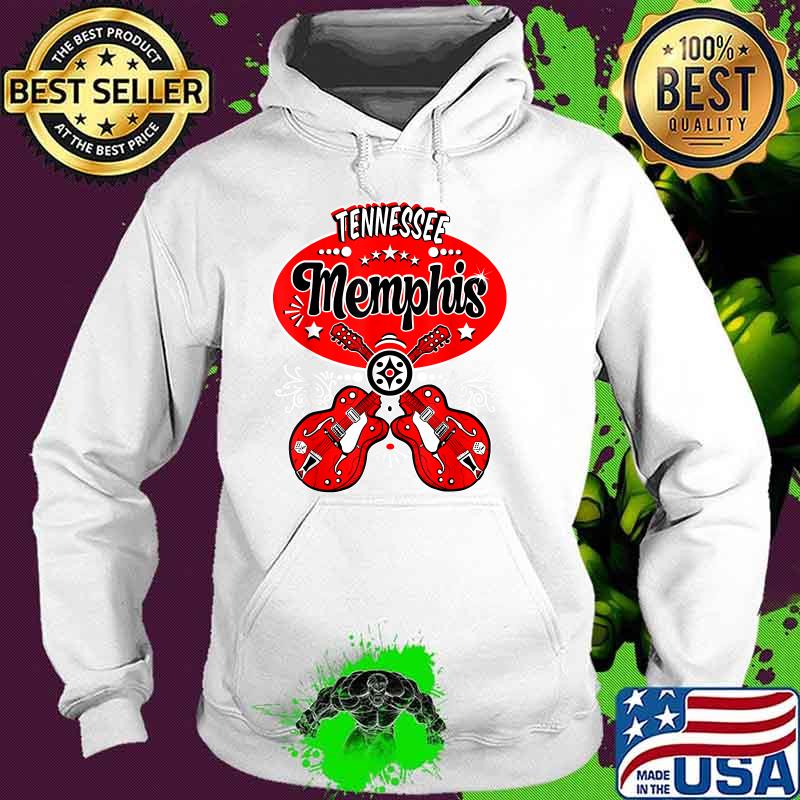 Tennessee Memphis Guitar Music Rockabilly T-Shirt Hoodie Tennessee Memphis Guitar Music Rockabilly T-Shirt Hoodie