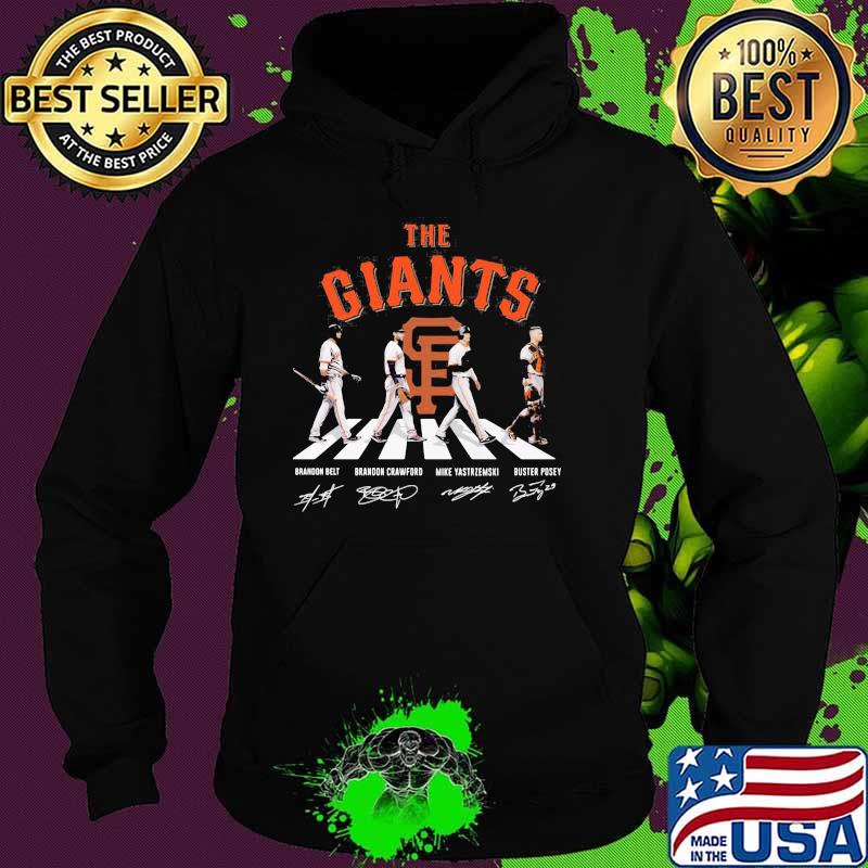 The giants abbey road signatures Hoodie The giants abbey road signatures Hoodie