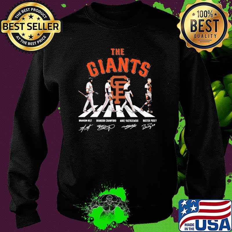 The giants abbey road signatures Sweater The giants abbey road signatures Sweater