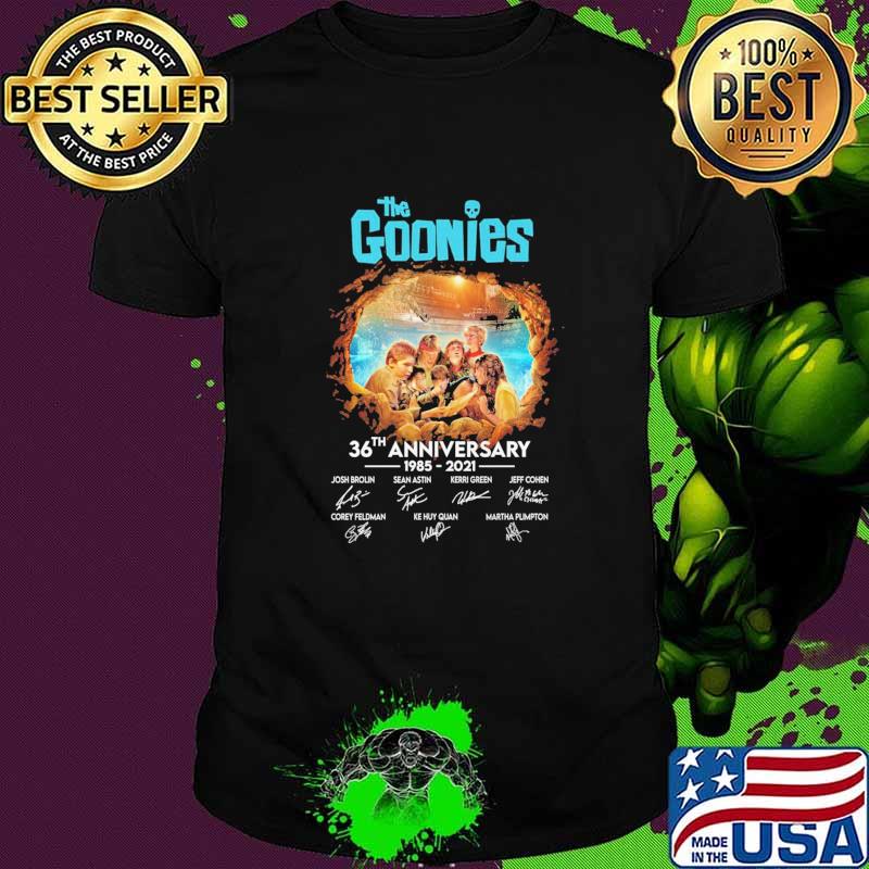 The Goonies 36th Anniversary 1985 2021 Shirt