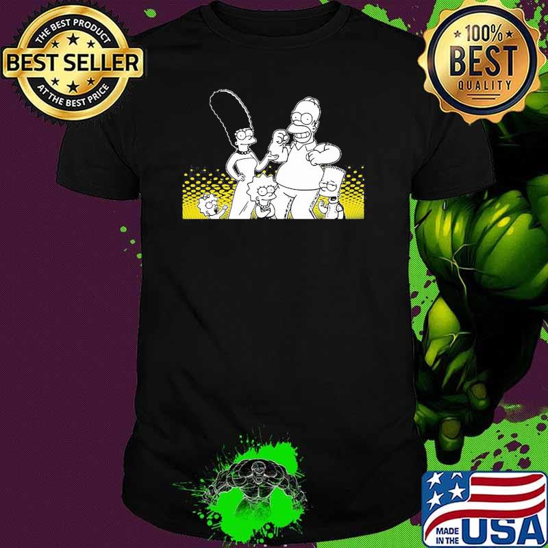 The Simpsons Family gigapixel standard scale Shirt