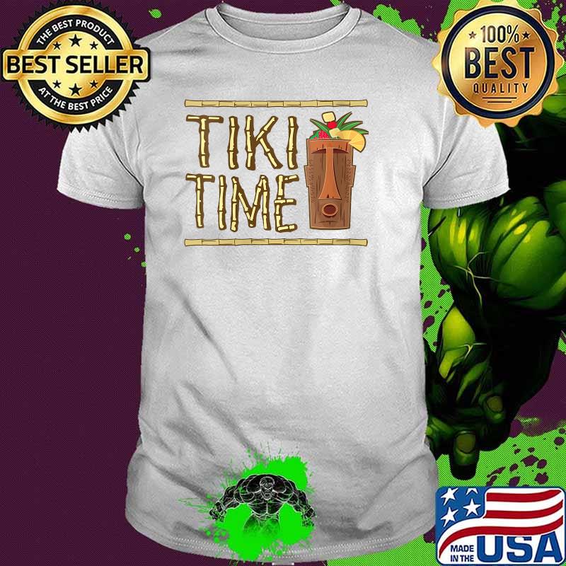 Tiki Time Bar Design T-Shirt Tiki Time Bar Design T-Shirt