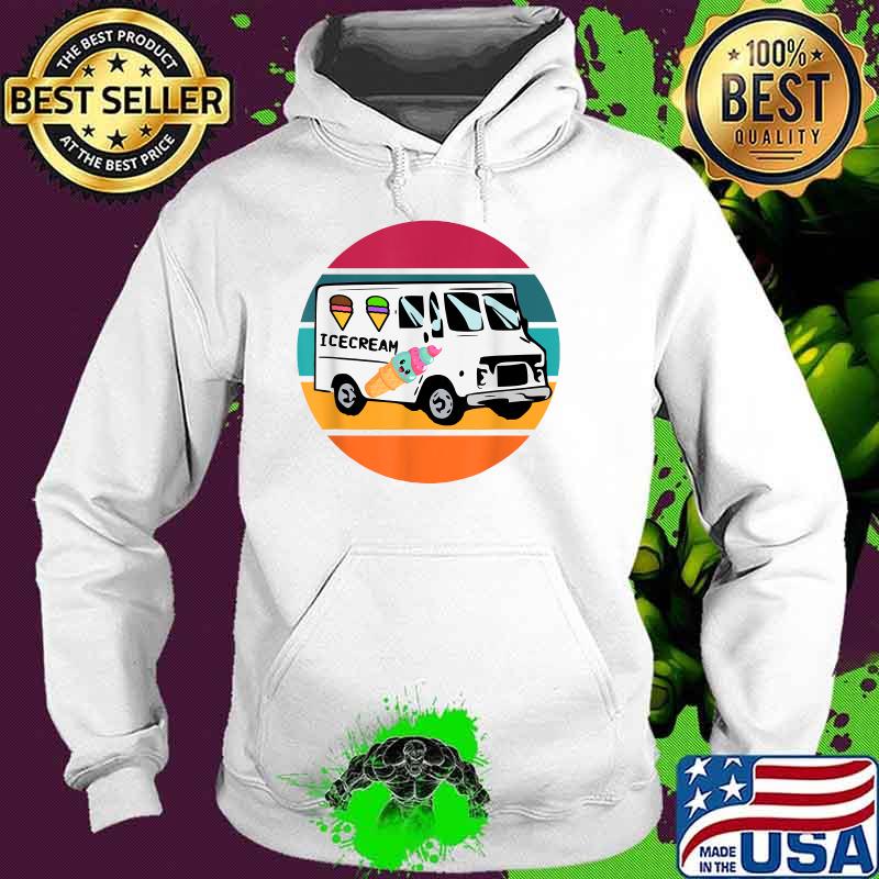 Truck Driver Pastel Hipster Retro Kawaii Ice Cream Truck T-Shirt Hoodie Truck Driver Pastel Hipster Retro Kawaii Ice Cream Truck T-Shirt Hoodie