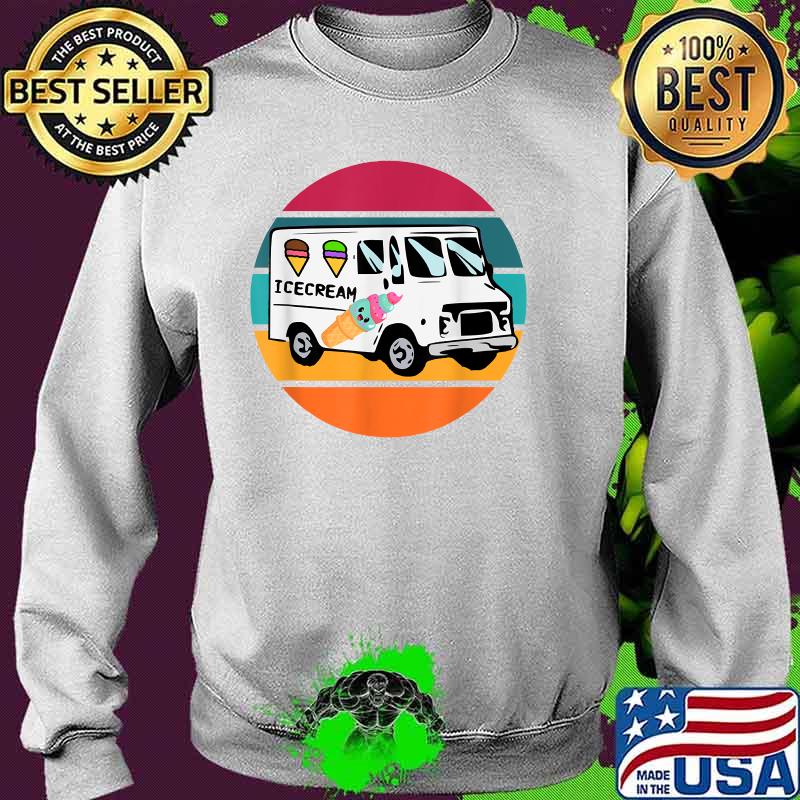 Truck Driver Pastel Hipster Retro Kawaii Ice Cream Truck T-Shirt Sweater Truck Driver Pastel Hipster Retro Kawaii Ice Cream Truck T-Shirt Sweater