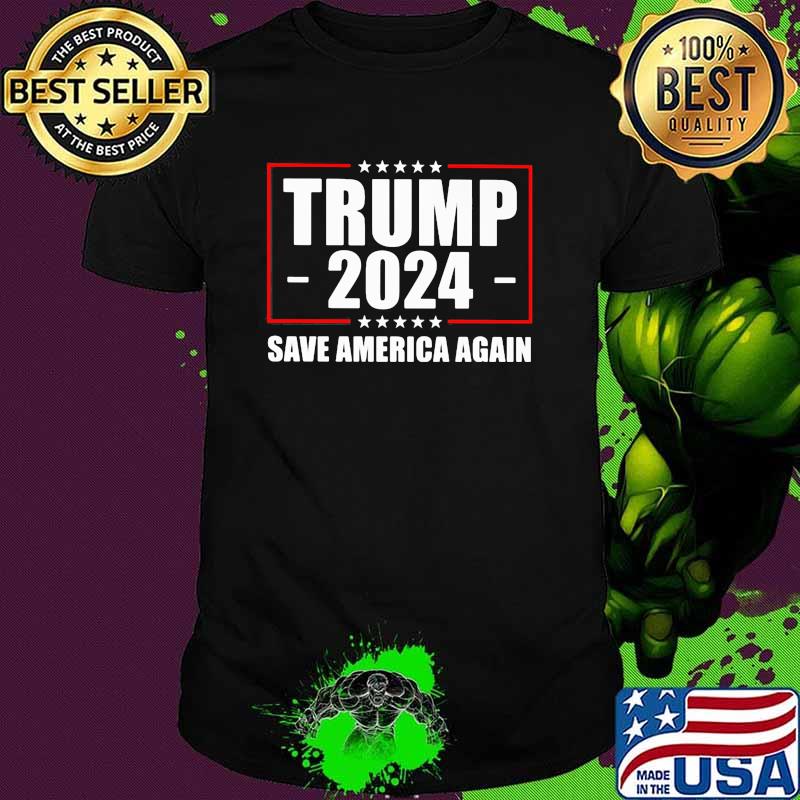 Trump 2021 save america again star shirt
