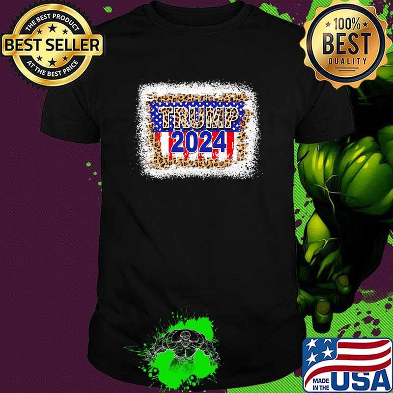 Trump 2024 election democrat leopard shirt Trump 2024 election democrat leopard shirt