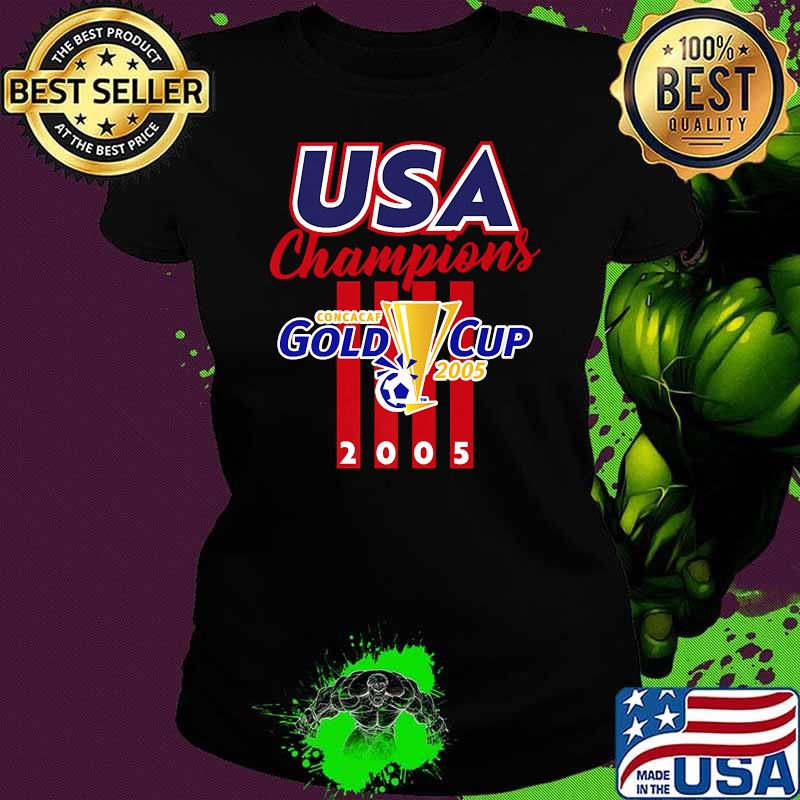 Usa champions concacaf gold cup 2005 Ladies tee Usa champions concacaf gold cup 2005 Ladies tee