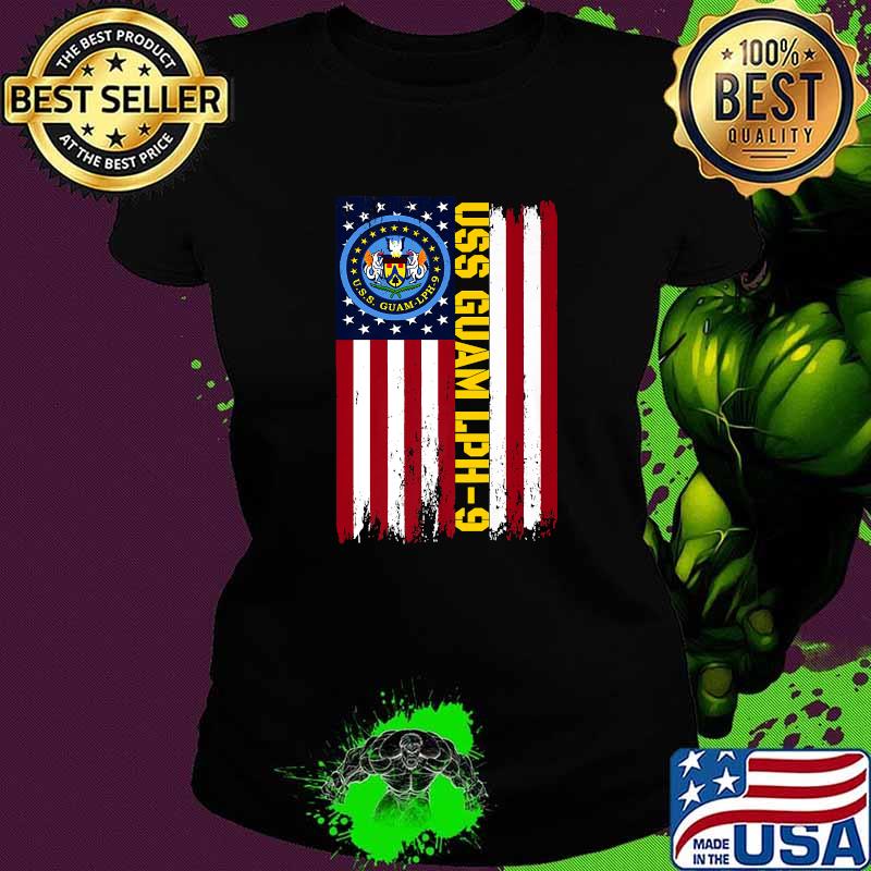USS Guam LPH-9 Landing Platform Helicopter Veterans Day Premium T-Shirt Ladies tee USS Guam LPH-9 Landing Platform Helicopter Veterans Day Premium T-Shirt Ladies tee