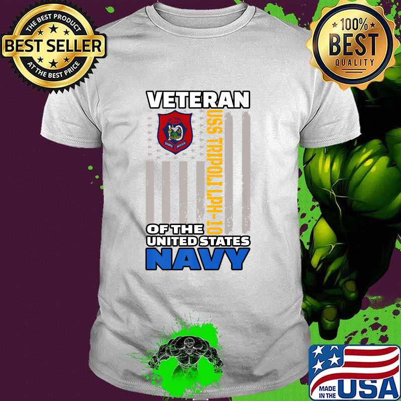 USS Tripoli LPH-10 Landing Platform Helicopter Veterans Of the United State Navy T-Shirt