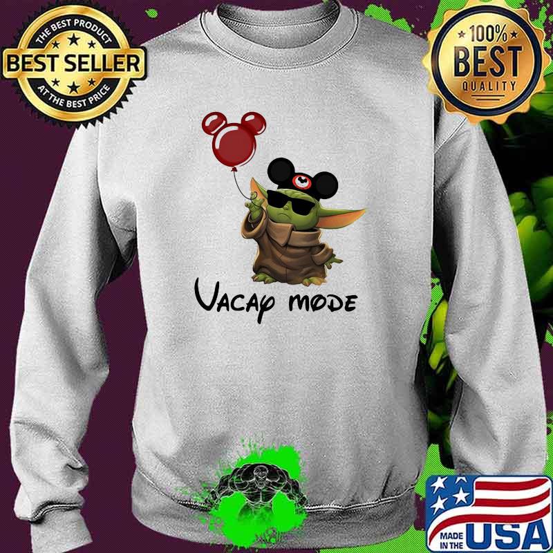 Vacap Mode Baby Yoda Mickey Shirt Sweater Vacap Mode Baby Yoda Mickey Shirt Sweater