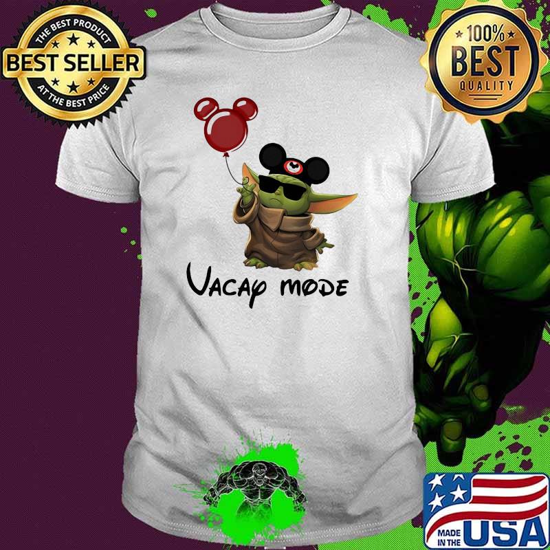 Vacap Mode Baby Yoda Mickey Shirt