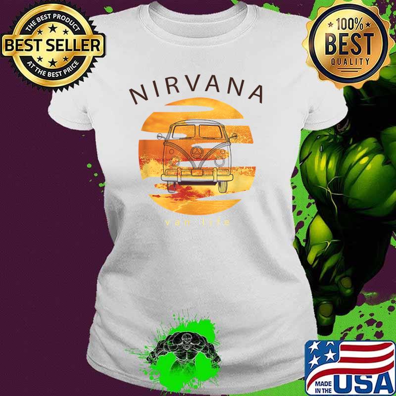 Van life is nirvana sunset T-Shirt Ladies tee Van life is nirvana sunset T-Shirt Ladies tee