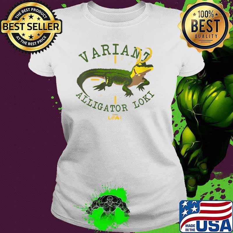Variant Alligator Loki Marvel T-Shirt Ladies tee Variant Alligator Loki Marvel T-Shirt Ladies tee