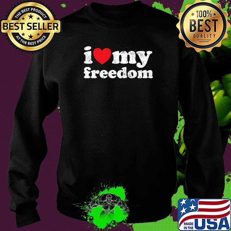 Vintage Distressed I Love My Freedom Premium Shirt Sweater Vintage Distressed I Love My Freedom Premium Shirt Sweater