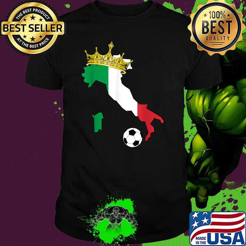 Vintage Italia Football Soccer Italian Flag 2021 Graphic Shirt