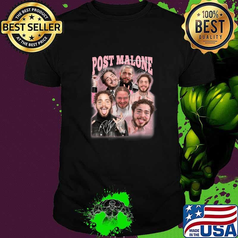 Vintage Posts Malones Art Music Legend Limited Design T-Shirt