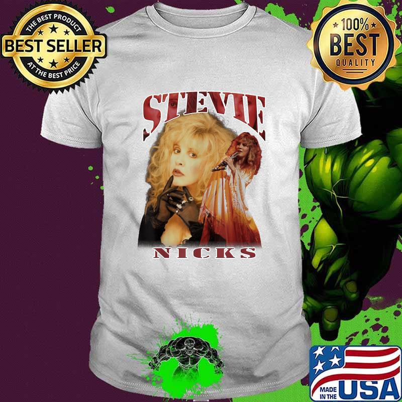 Vintage Stevies Art Nicks Music Legend 80s 90s T-Shirt Vintage Stevies Art Nicks Music Legend 80s 90s T-Shirt