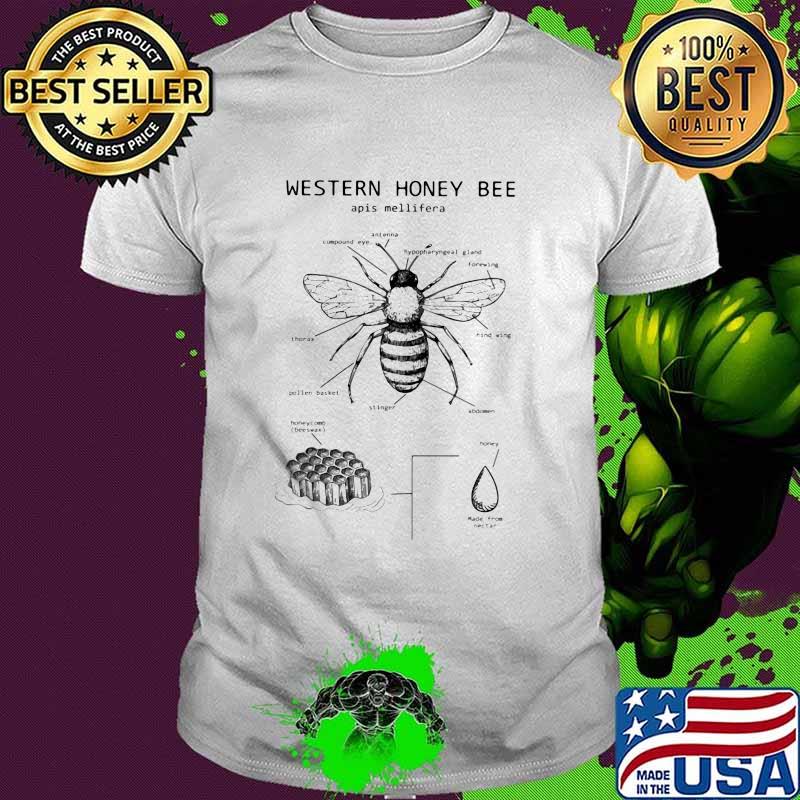 Western Honey Bee Apis Mellifera Shirt