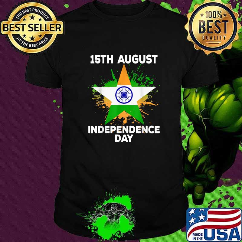 15 August Pride Happy Independence Day T-Shirt