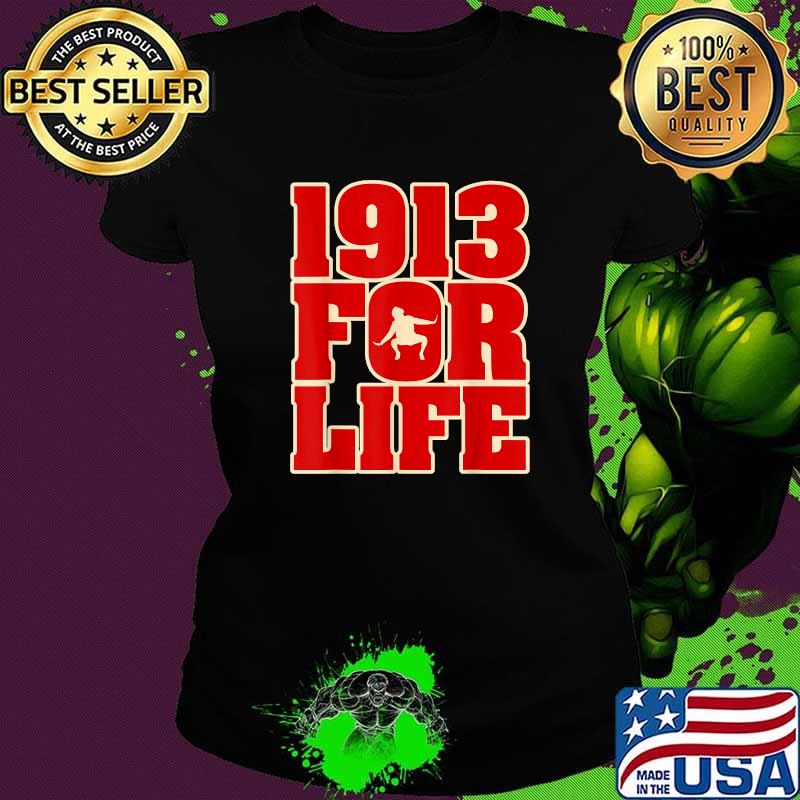 -1913 For Life Elephant Sigma-Theta Hand Sign T-Shirt Ladies tee -1913 For Life Elephant Sigma-Theta Hand Sign T-Shirt Ladies tee
