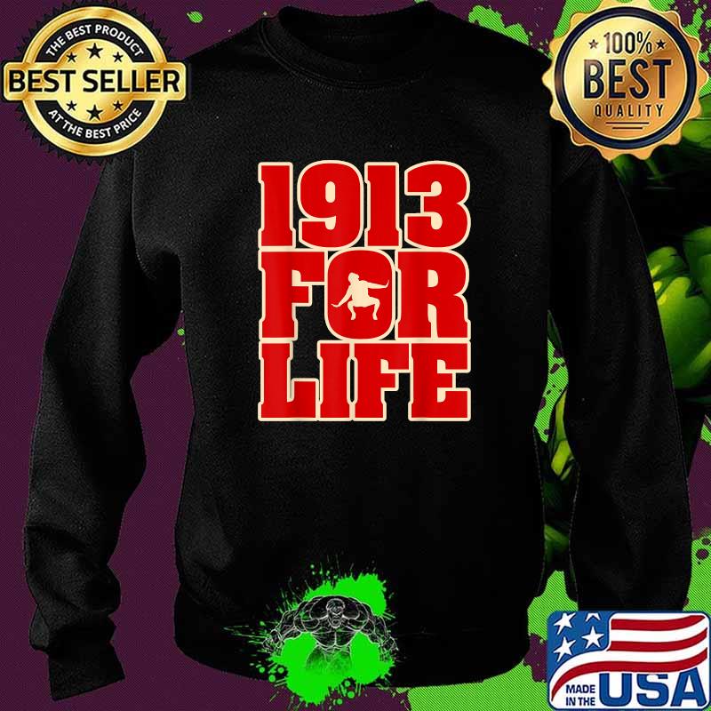 -1913 For Life Elephant Sigma-Theta Hand Sign T-Shirt Sweater -1913 For Life Elephant Sigma-Theta Hand Sign T-Shirt Sweater