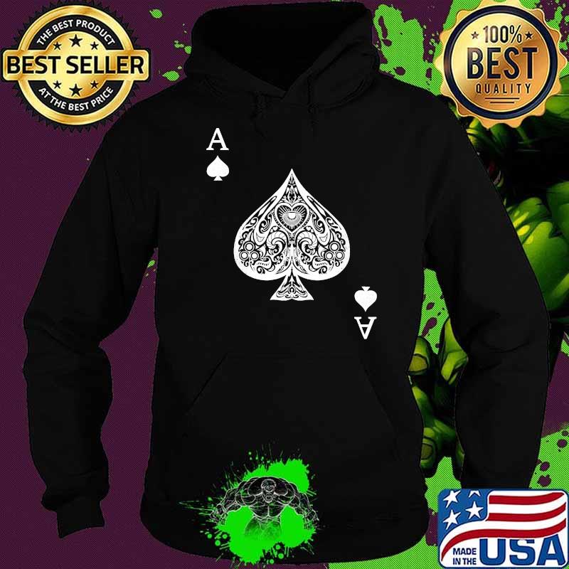 Ace Of Spades Costume - Playing Card Costume Ace Spade T-Shirt Hoodie Ace Of Spades Costume - Playing Card Costume Ace Spade T-Shirt Hoodie
