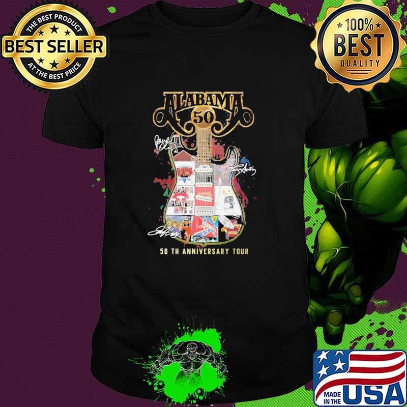 Alabama 50th Aniversary Tour Bass Shirt