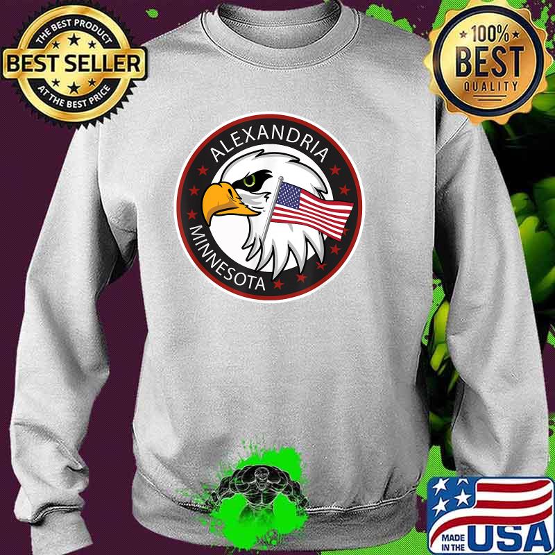 Alexandria Minnesota Eagle American MN T-Shirt Sweater Alexandria Minnesota Eagle American MN T-Shirt Sweater