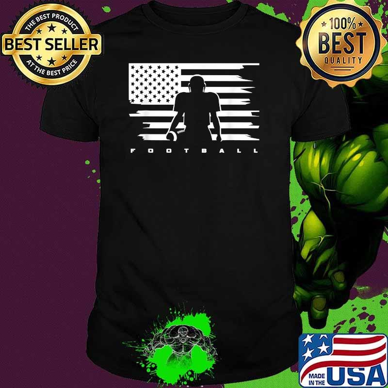 American Flag Football T-Shirt
