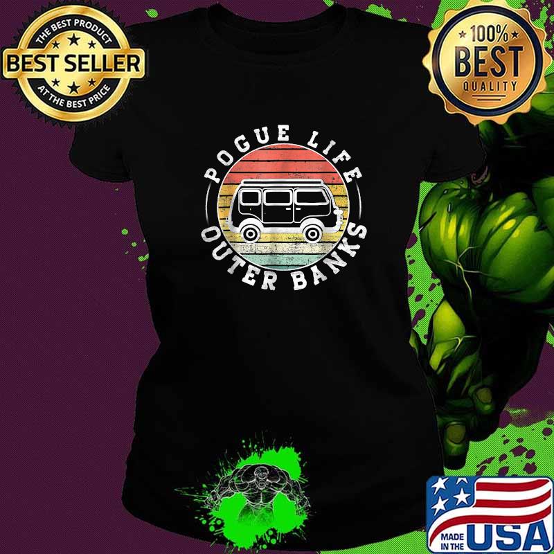 Awesome outer Banks Pogue Life Outer Banks Surf Van Obx Beach Vintage T-Shirt Ladies tee Awesome outer Banks Pogue Life Outer Banks Surf Van Obx Beach Vintage T-Shirt Ladies tee