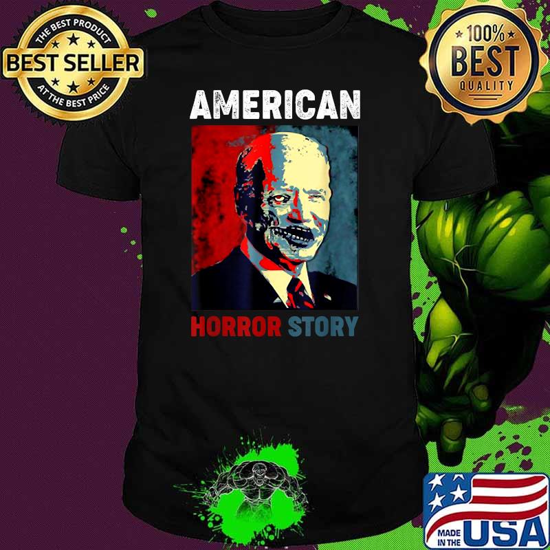 Biden Horror American Zombie Story Halloween T-Shirt