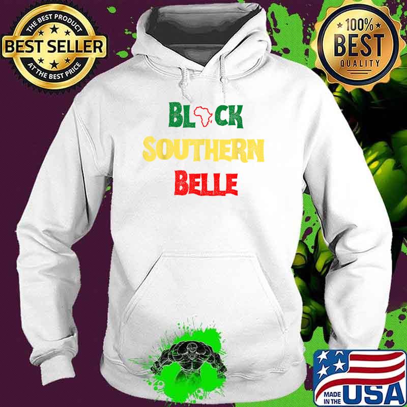 Black Southern Belle T-Shirt Hoodie Black Southern Belle T-Shirt Hoodie