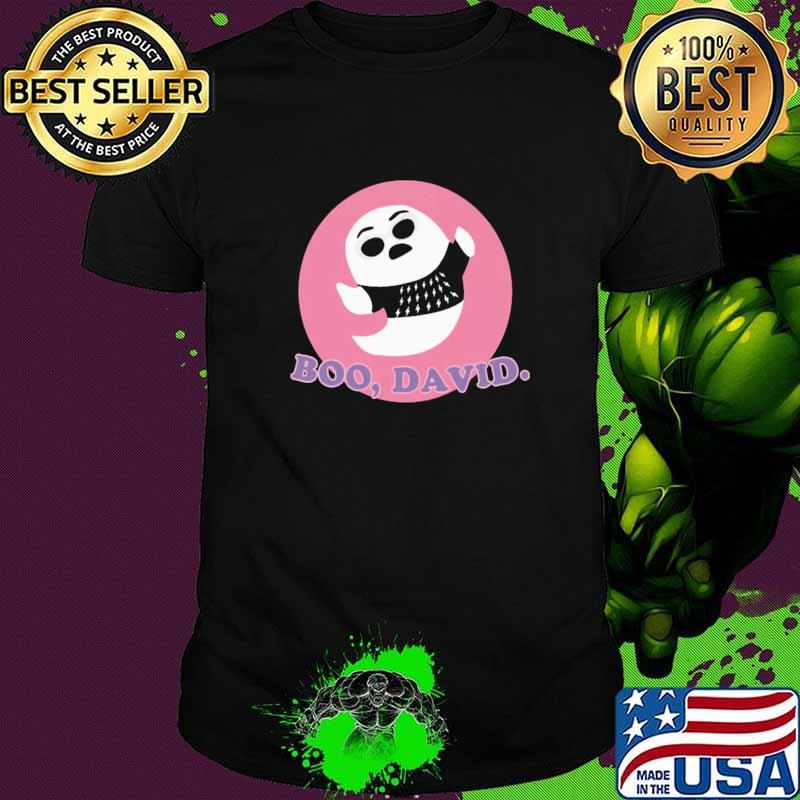 Boo Davivd Pink Shirt