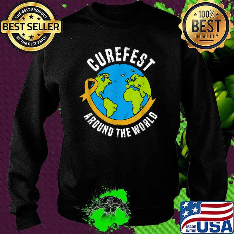 CureFest Around the World - Globe Earth T-Shirt Sweater CureFest Around the World - Globe Earth T-Shirt Sweater
