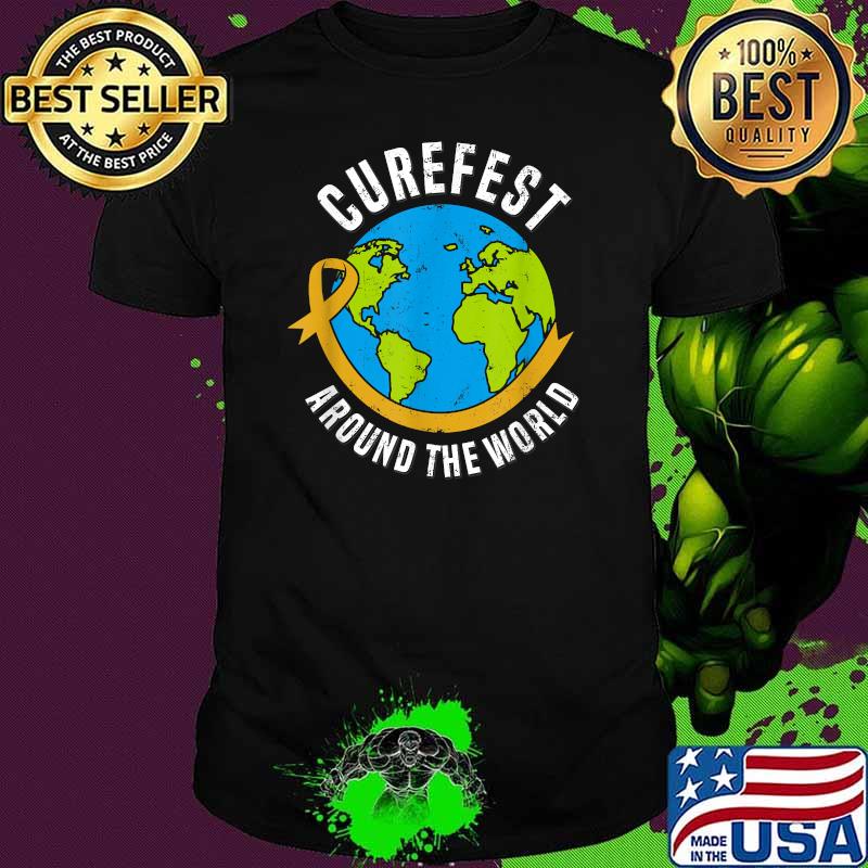 CureFest Around the World - Globe Earth T-Shirt