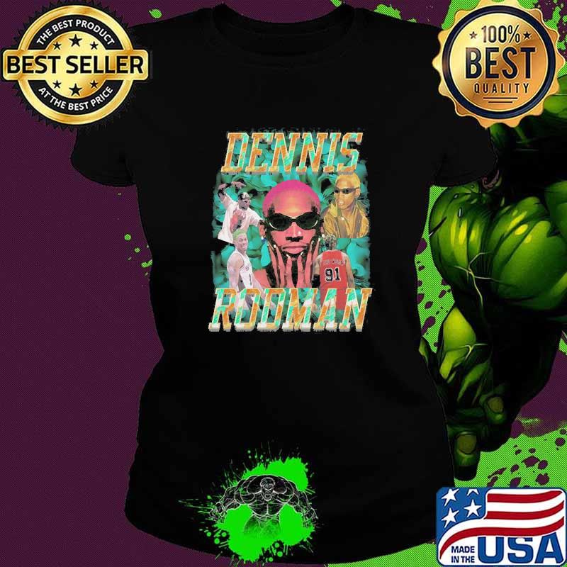 Dennis Rodman Football Shirt Ladies tee Dennis Rodman Football Shirt Ladies tee