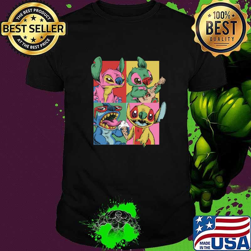 Disney Lilo & Stitch Grunge Box Up T-Shirt
