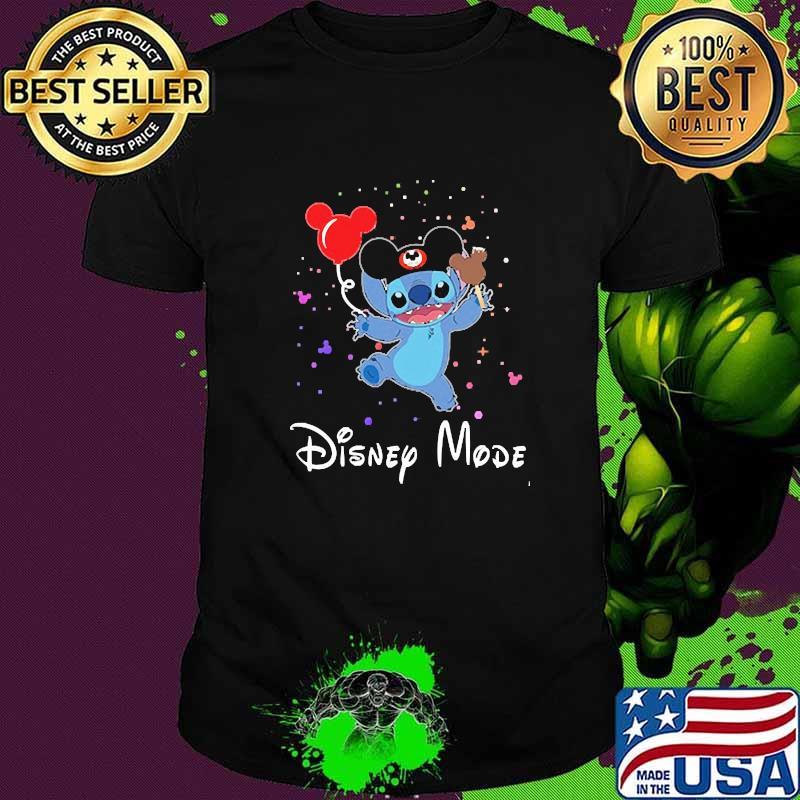 Disney mode stitch shirt