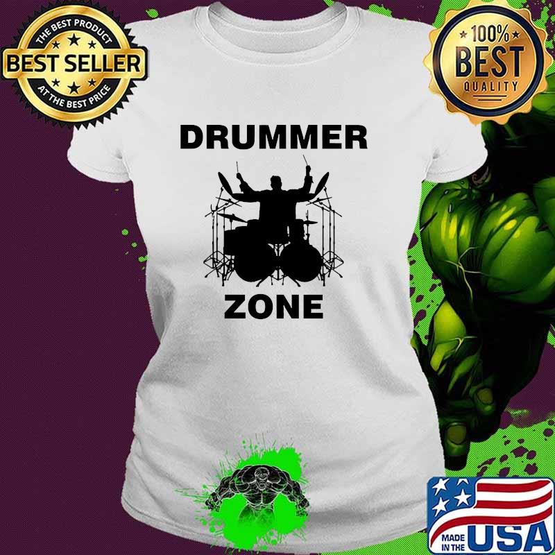 Drummer Zone Shirt Ladies tee Drummer Zone Shirt Ladies tee
