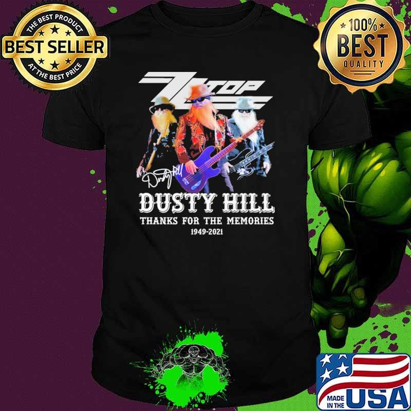 Dusty Hill Thank You For The Memories Shirt