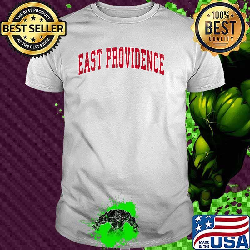 East Providence Vintage Sports Design Red T-Shirt