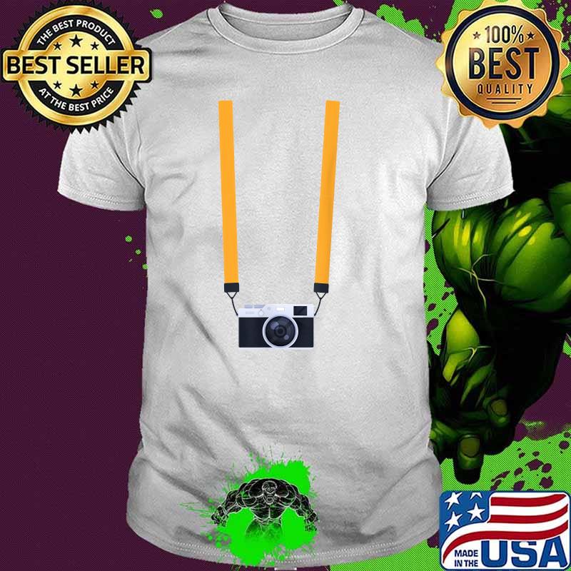 Fake Tourist Camera Holiday Vacation Photographer T-Shirt
